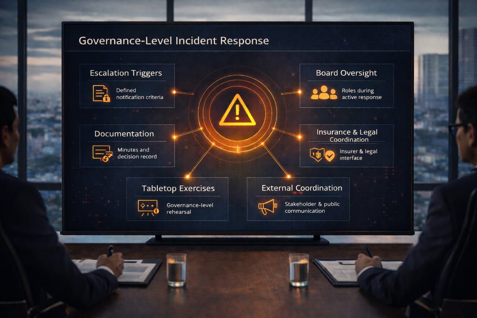 Incident Preparedness as a Governance Discipline