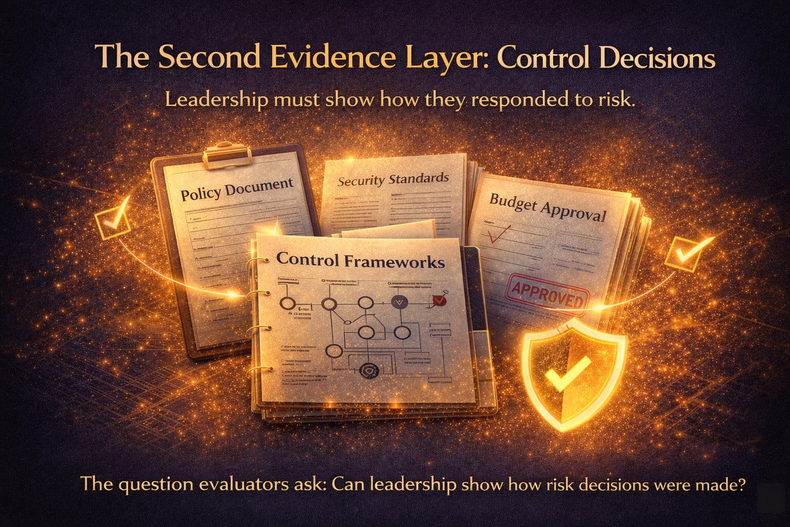 The Second Evidence Layer: Control Decisions