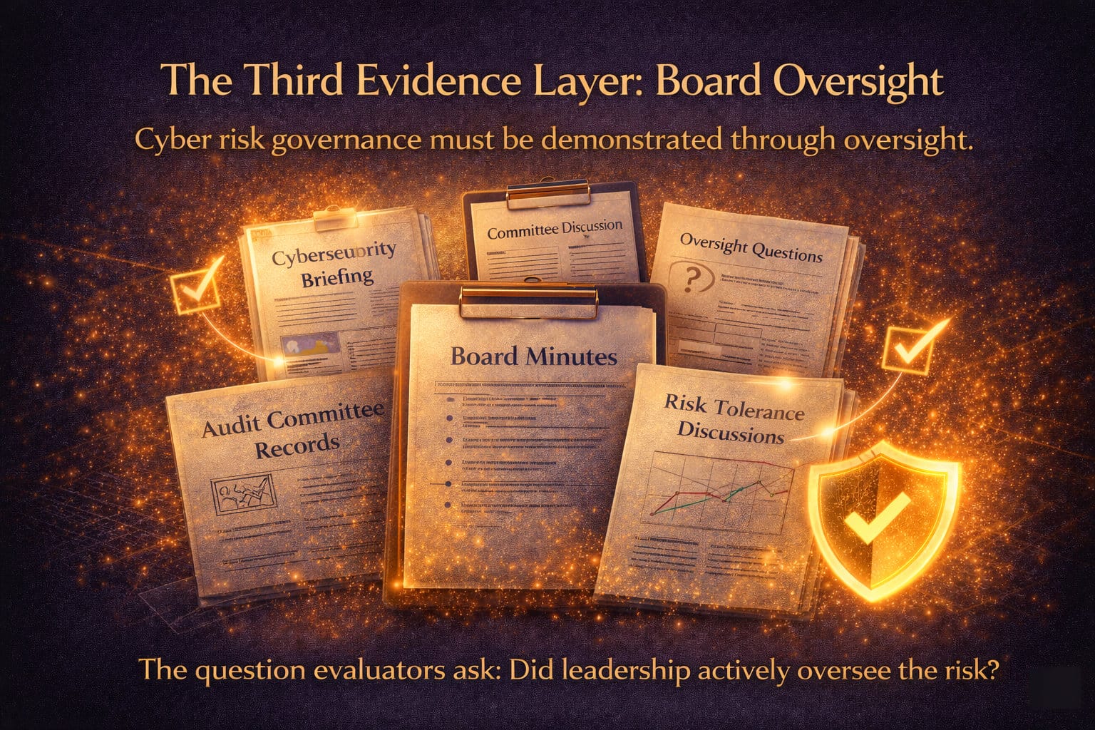 The Third Evidence Layer: Board Oversight