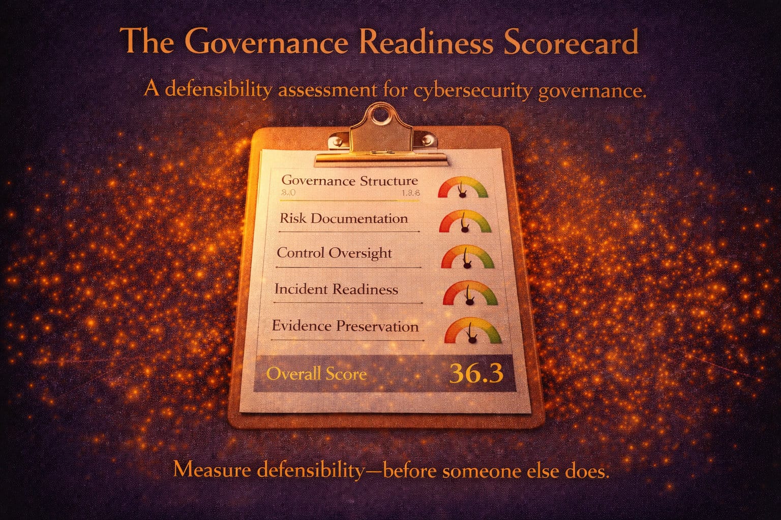 The Governance Readiness Scorecard