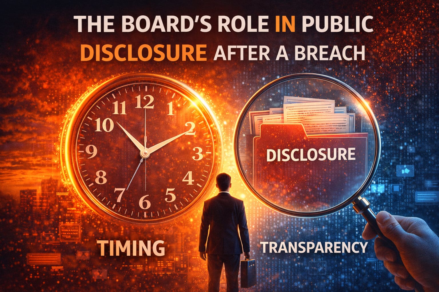 The Board’s Role in Public Disclosure After a Breach