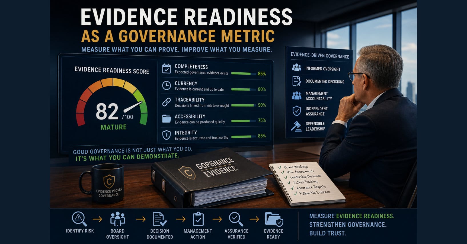 Evidence Readiness as a Governance Metric