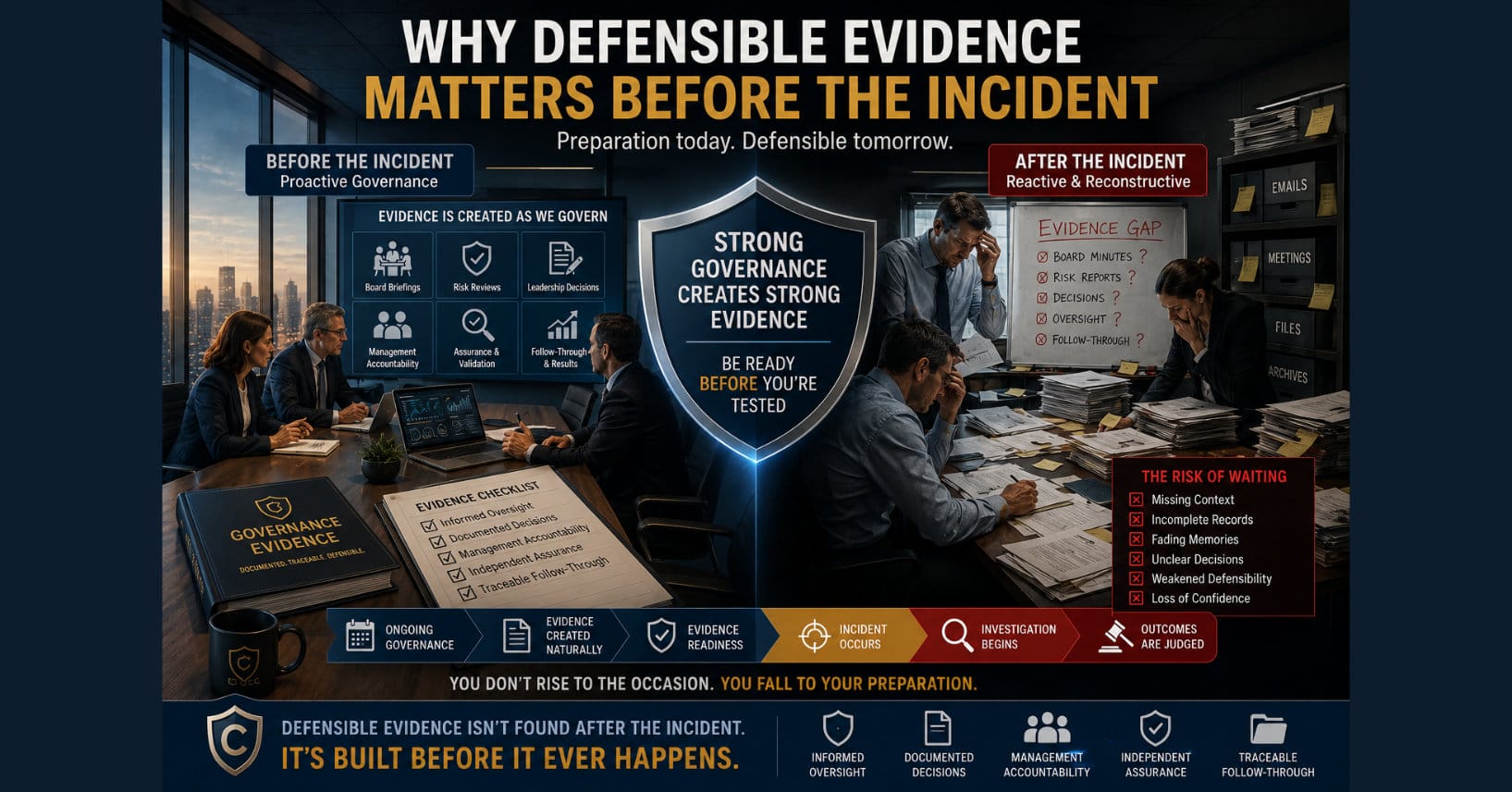 Why Defensible Evidence Matters Before the Incident
