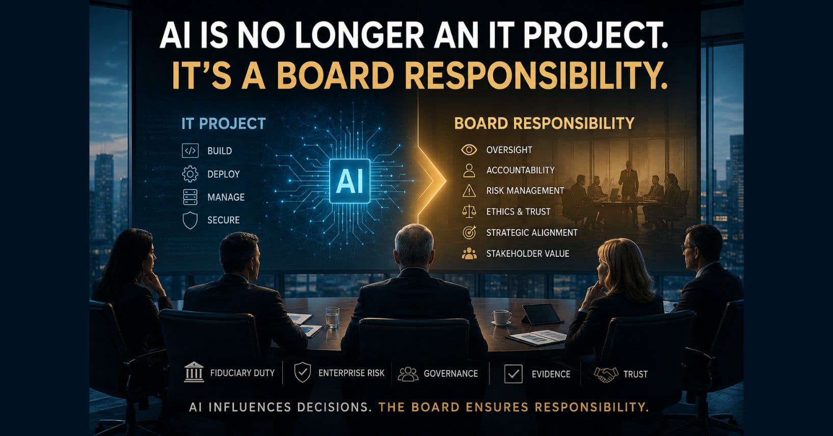 AI Is No Longer an IT Project. It’s a Board Responsibility.