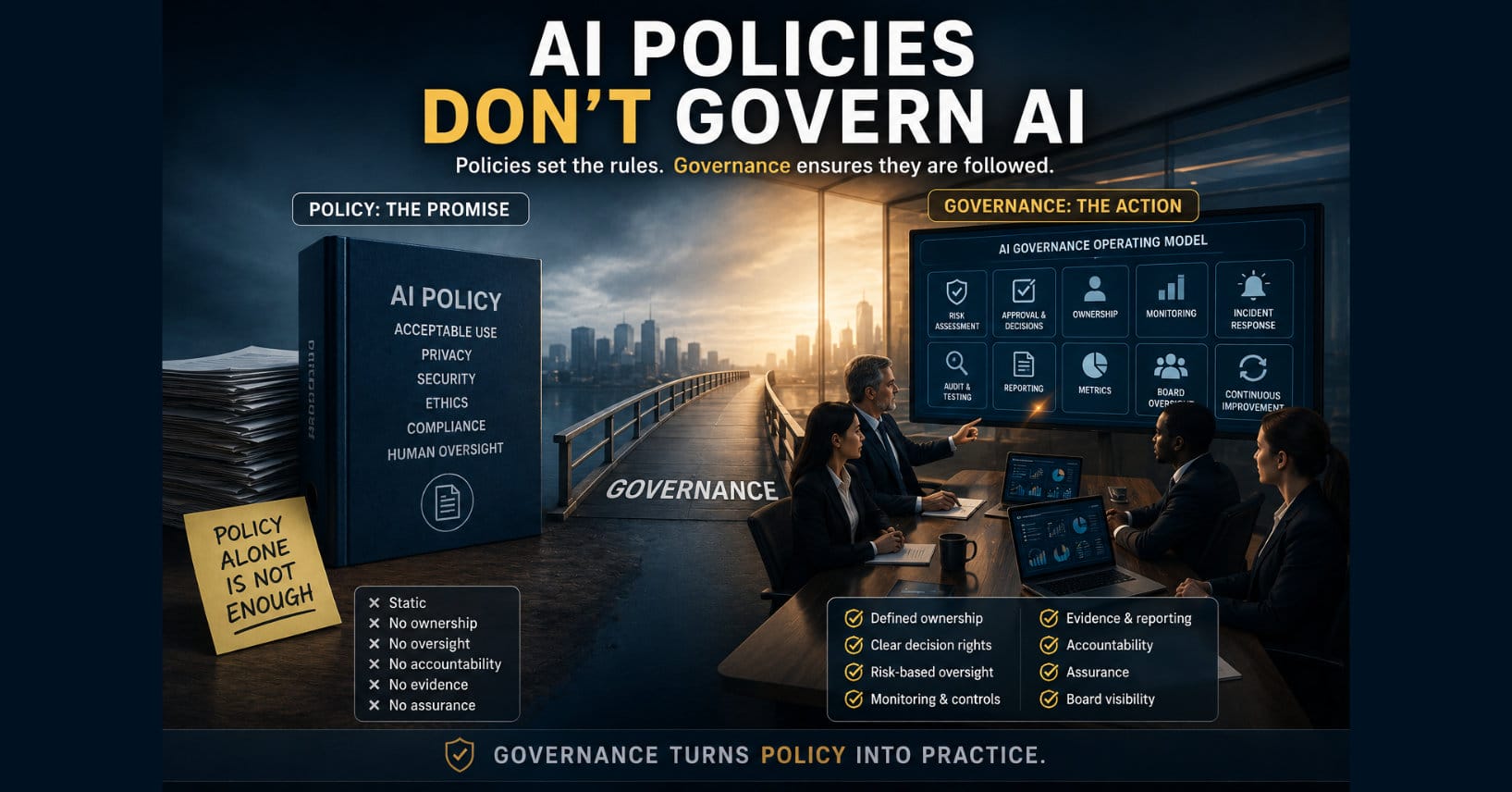 AI Policies Don’t Govern AI