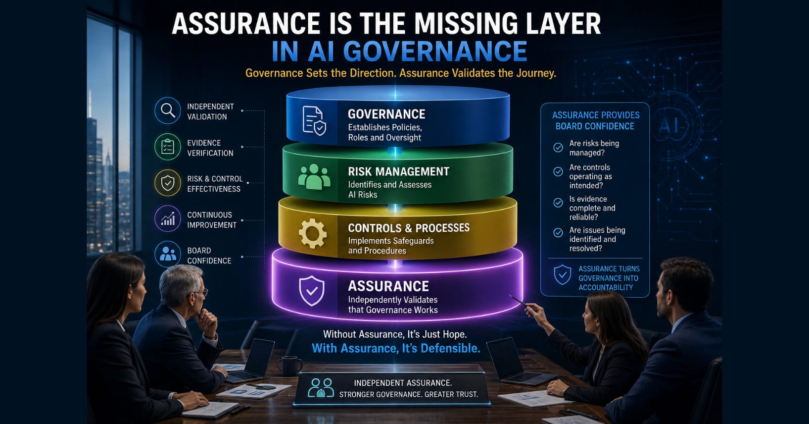 Assurance Is the Missing Layer in AI Governance