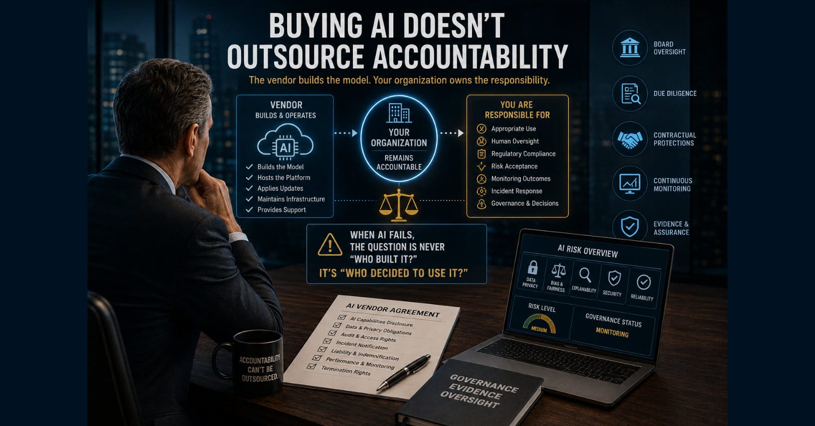 Buying AI Doesn’t Outsource Accountability
