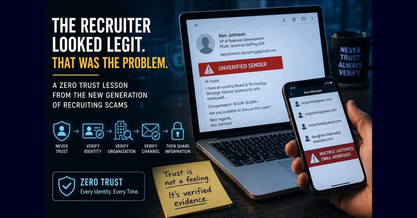 The Recruiter Looked Legit. That Was the Problem.