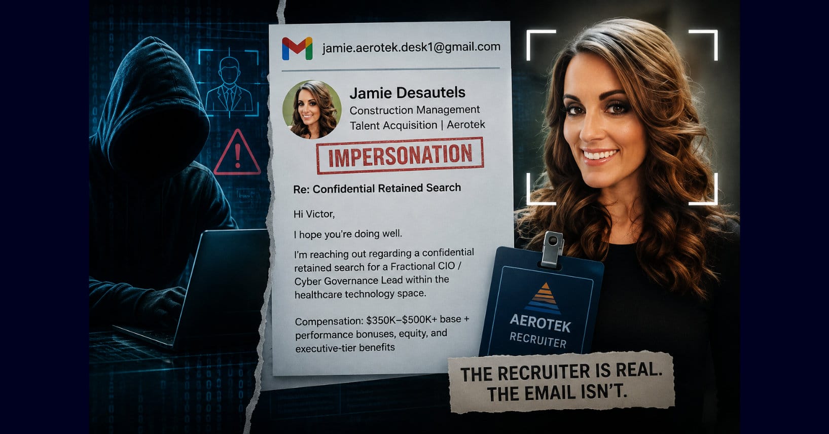 The Recruiter Is Real. The Email Isn’t.