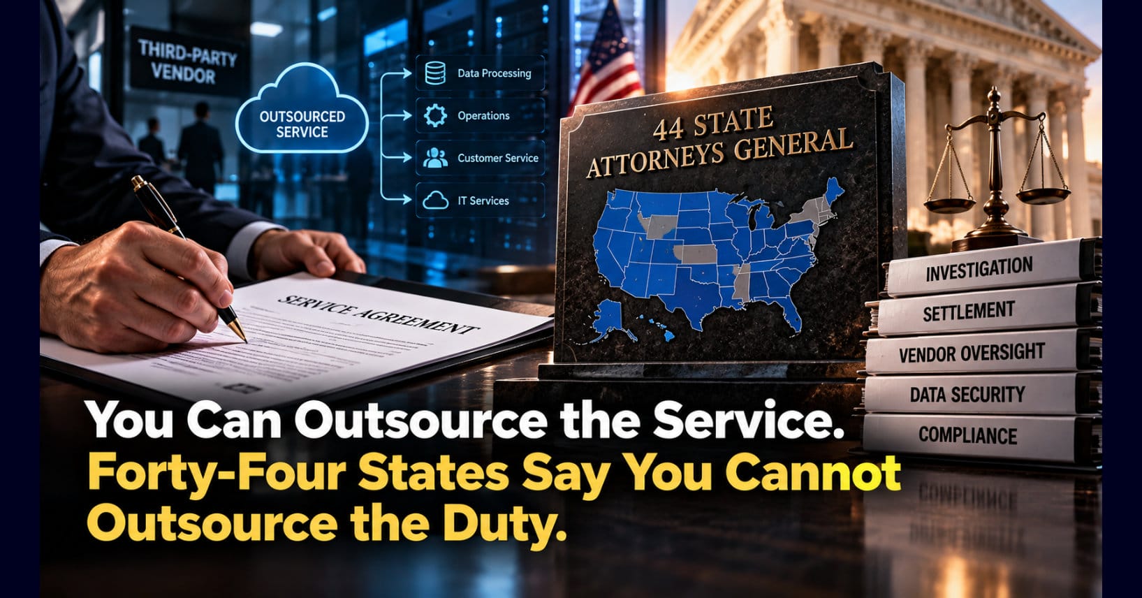 You Can Outsource the Service. Forty-Four States Say You Cannot Outsource the Duty.